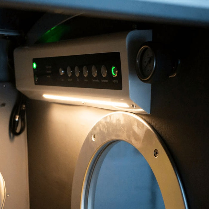 Load image into Gallery viewer, OxyRevo Space60 1.5 to 2.0ATA Hard Sitting Hyperbaric Chamber