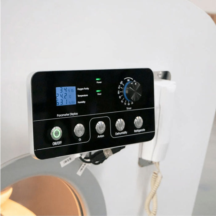 Load image into Gallery viewer, OxyRevo Space60 1.5 to 2.0ATA Hard Sitting Hyperbaric Chamber