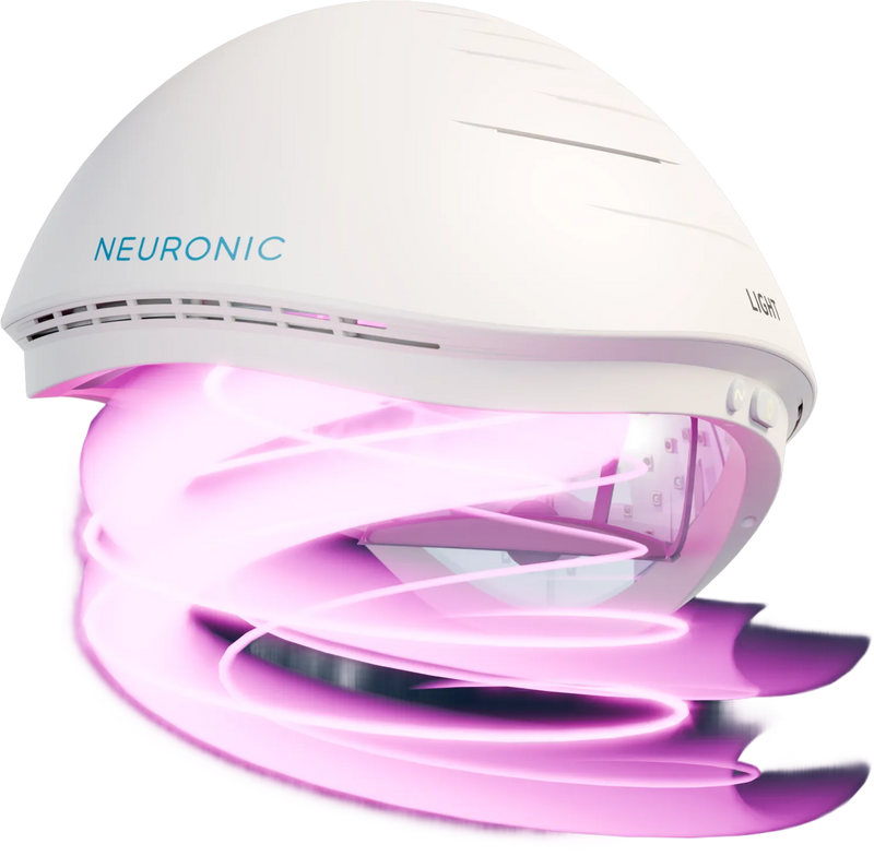 Load image into Gallery viewer, Neuronic LIGHT Portable 1070 nm Infrared Light Photobiomodulation Helmet with App Functionality
