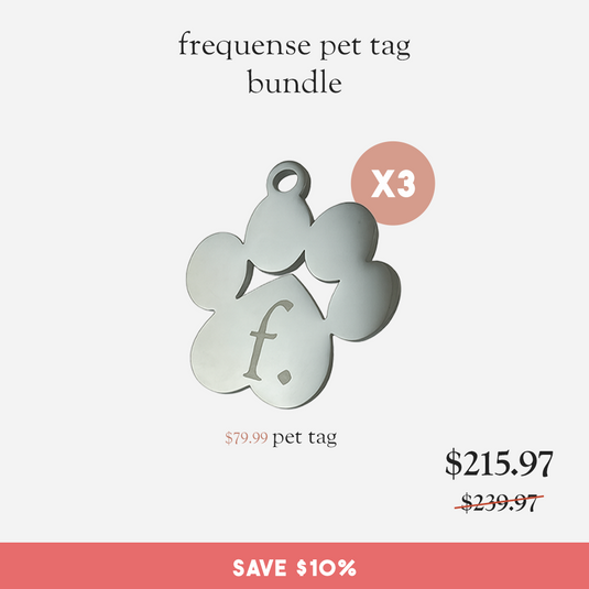Pet Tag Bundle 3 pack