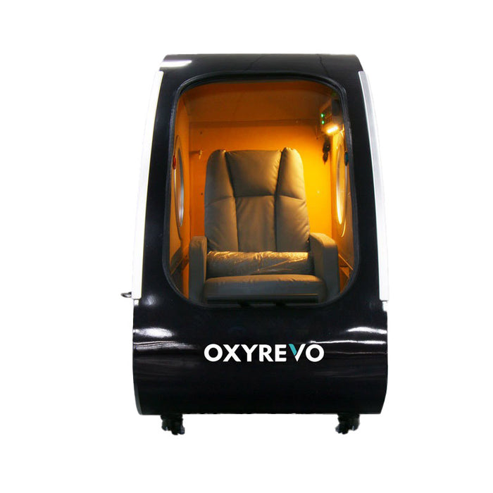 Load image into Gallery viewer, OxyRevo Space60 1.5 to 2.0ATA Hard Sitting Hyperbaric Chamber
