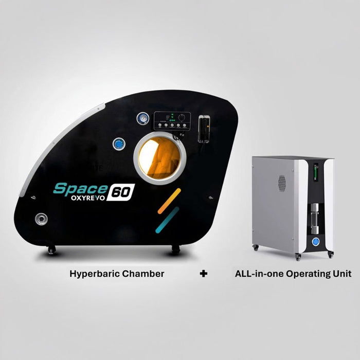 Load image into Gallery viewer, OxyRevo Space60 1.5 to 2.0ATA Hard Sitting Hyperbaric Chamber
