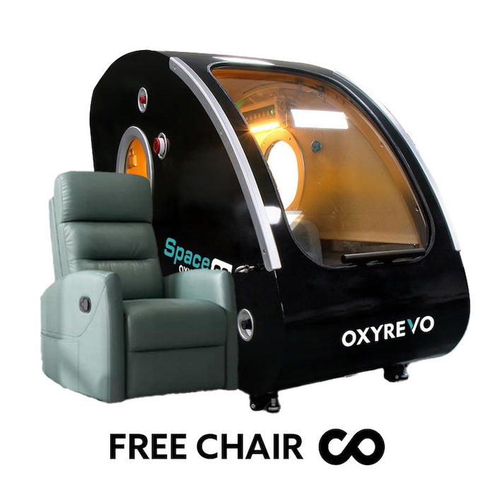 Load image into Gallery viewer, OxyRevo Space60 1.5 to 2.0ATA Hard Sitting Hyperbaric Chamber
