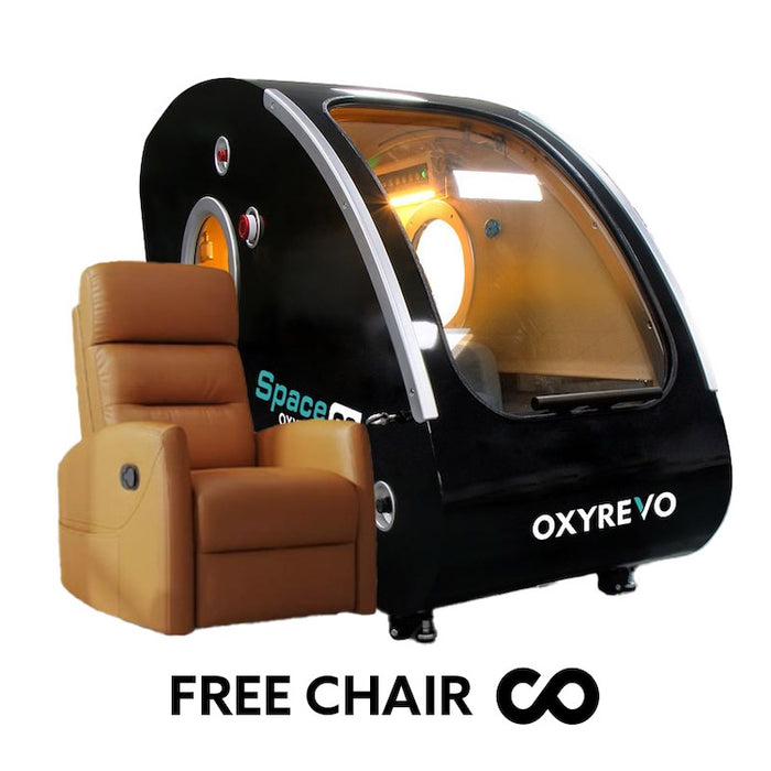 Load image into Gallery viewer, OxyRevo Space60 1.5 to 2.0ATA Hard Sitting Hyperbaric Chamber
