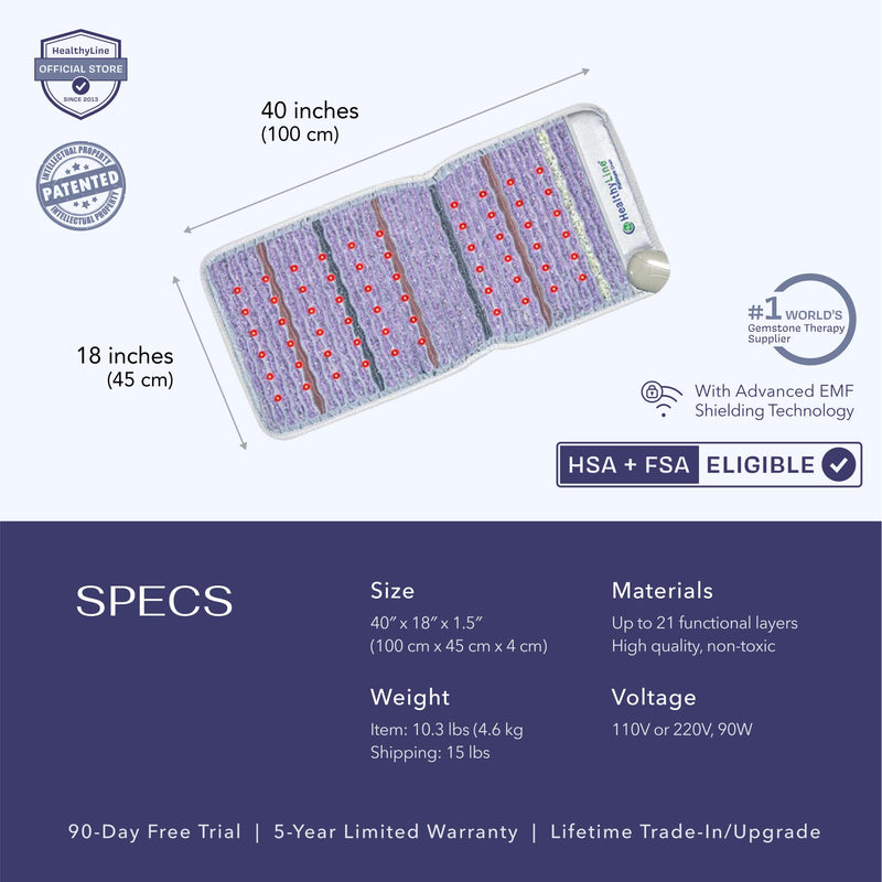 Load image into Gallery viewer, Platinum Series | PEMF Far Infrared Heating Mats
