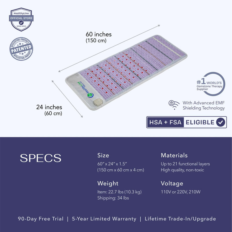 Load image into Gallery viewer, Platinum Series | PEMF Far Infrared Heating Mats

