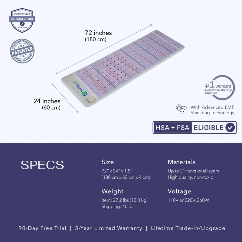 Load image into Gallery viewer, Platinum Series | PEMF Far Infrared Heating Mats
