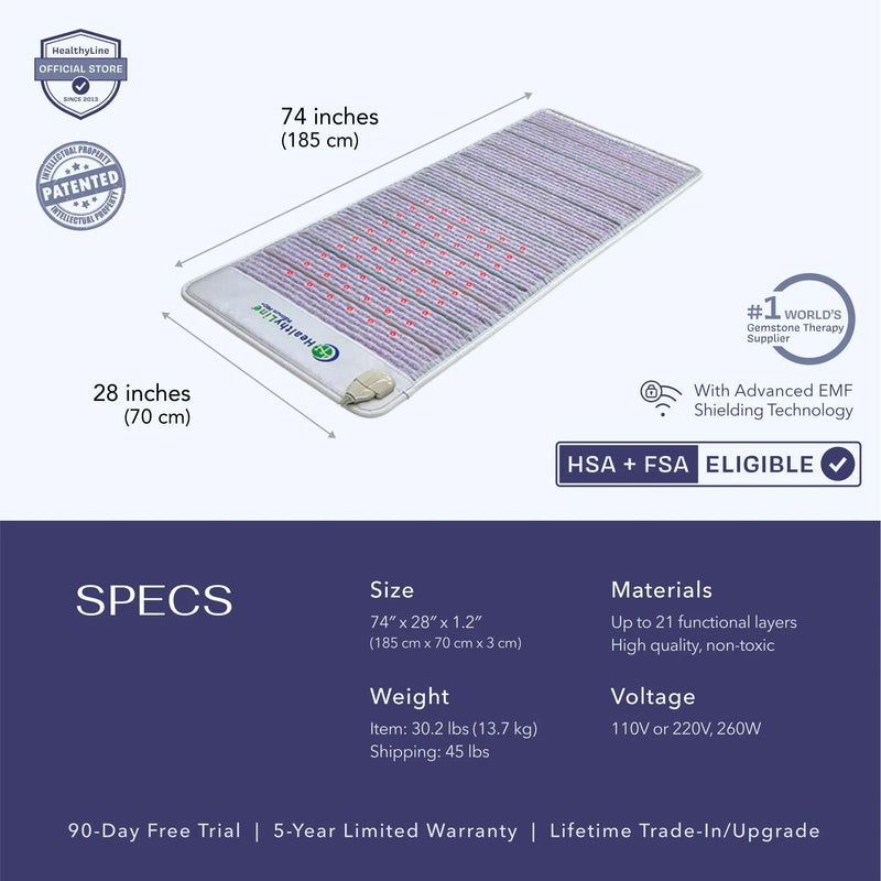 Load image into Gallery viewer, Platinum Series | PEMF Far Infrared Heating Mats
