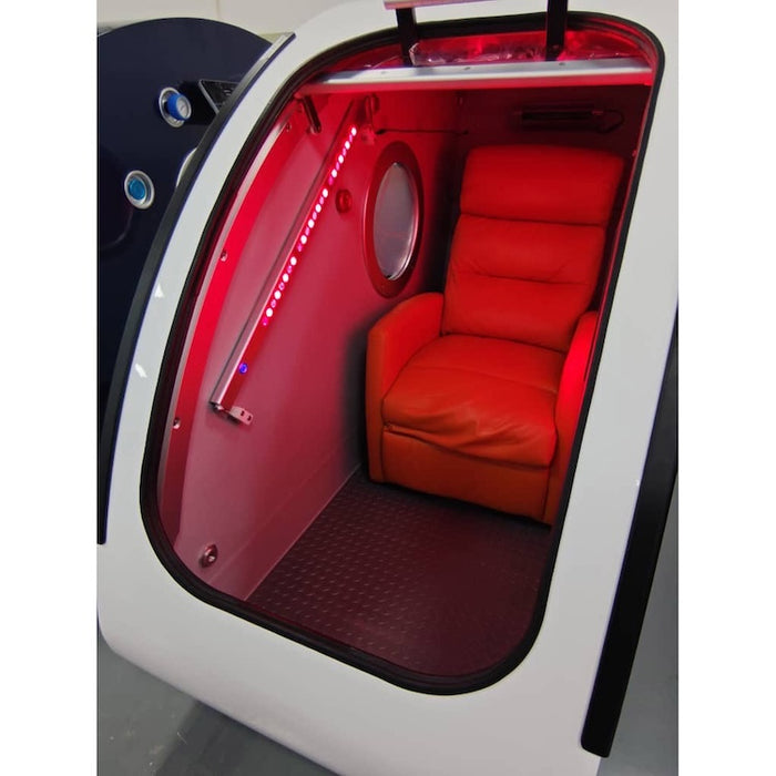 Load image into Gallery viewer, OxyRevo Space60 1.5 to 2.0ATA Hard Sitting Hyperbaric Chamber
